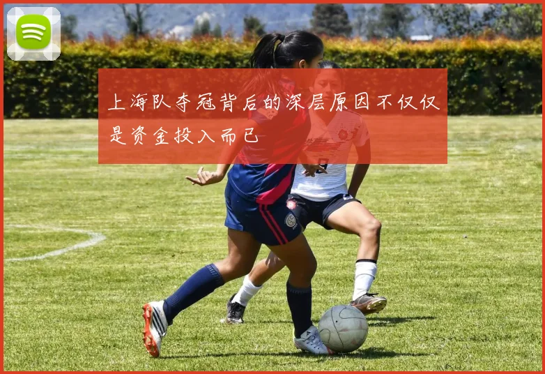 上海队夺冠背后的深层原因不仅仅是资金投入而已